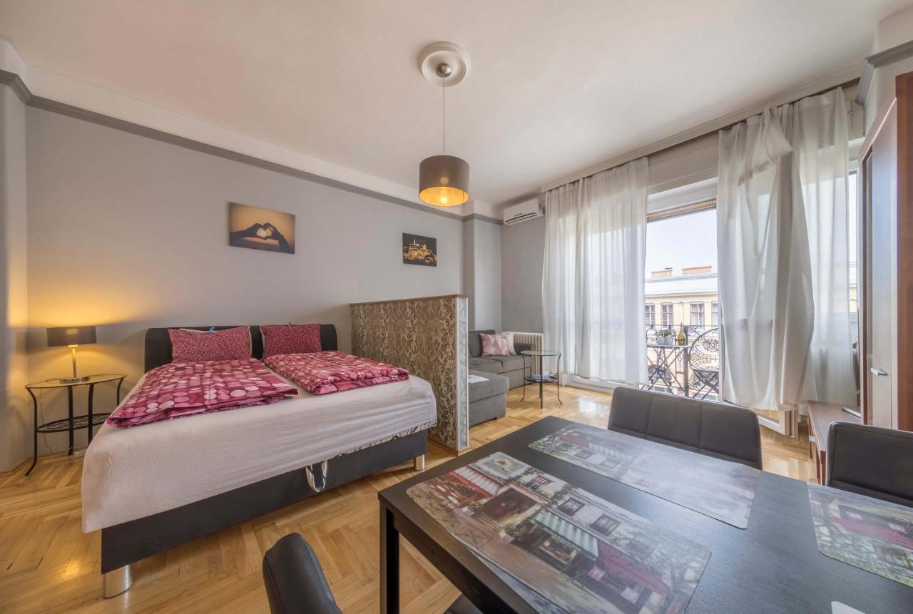 Astoria Balcony Apartment Budapest Exteriör bild